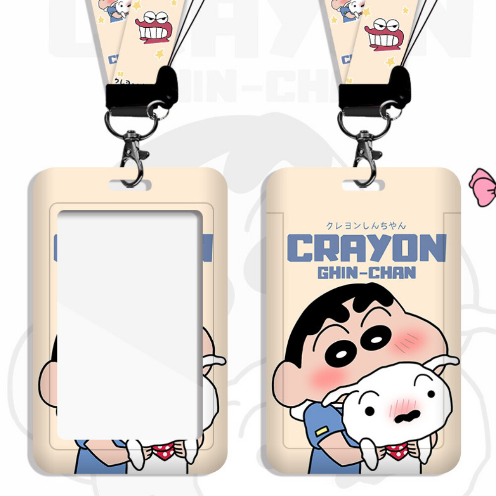 Lanyard Badge Holder - Crayon Shin-chan serie anime figuren cartoon