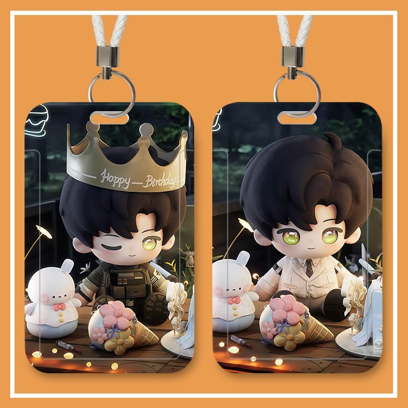 Lanyard Badge Holder - Anime Love en Deepspace ID-kaarthouder, nekband,