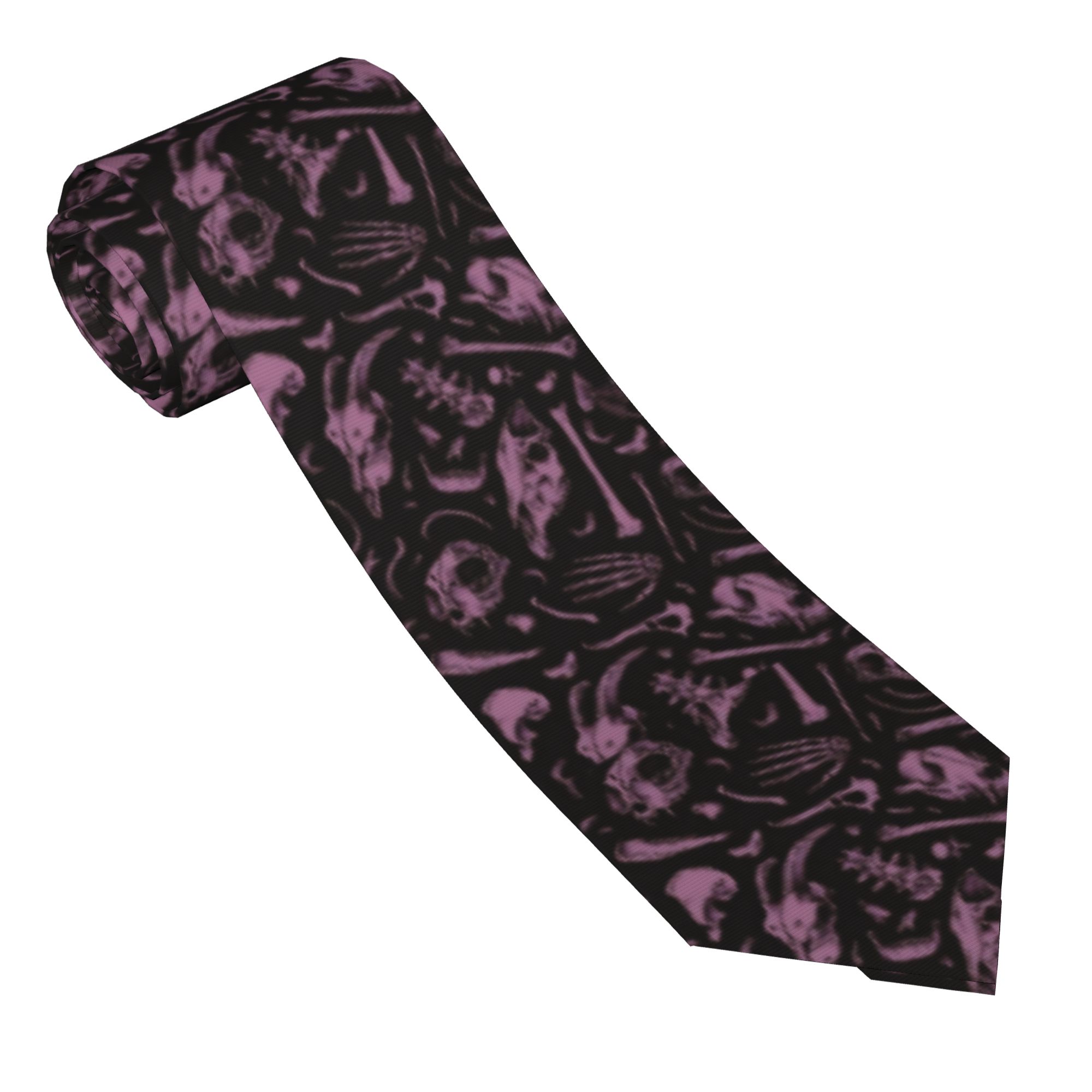 Skinny Tie Men - Halloween Gotische Coquette Stropdas Unisex Polyester