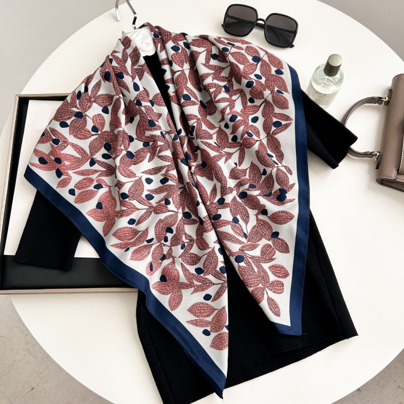 90 cm vierkante sjaal van hoge - Silk Neck Scarf recensie en prijs