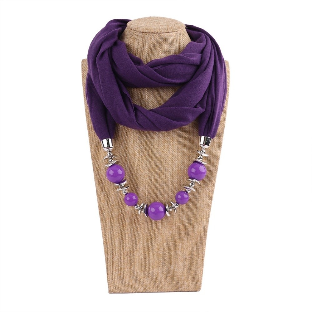 Modieuze chiffon sjaal, effen  - Infinity Scarf Knit recensie en prijs