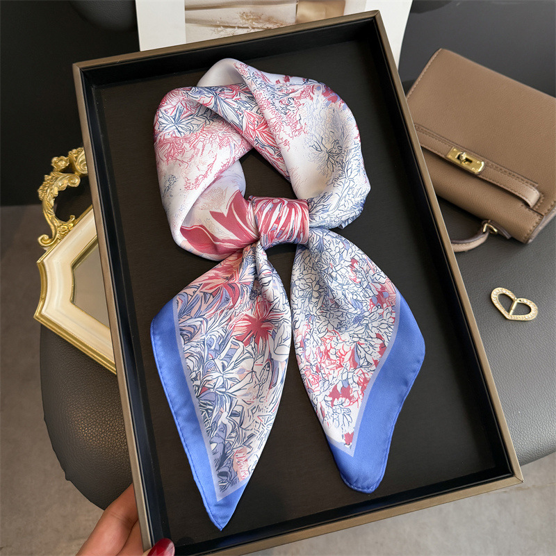 Luxe Design Print Sjaal Voor V - Silk Neck Scarf recensie en prijs