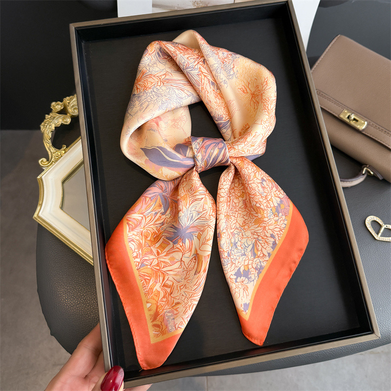 Luxe Design Print Sjaal Voor V - Silk Neck Scarf recensie en prijs