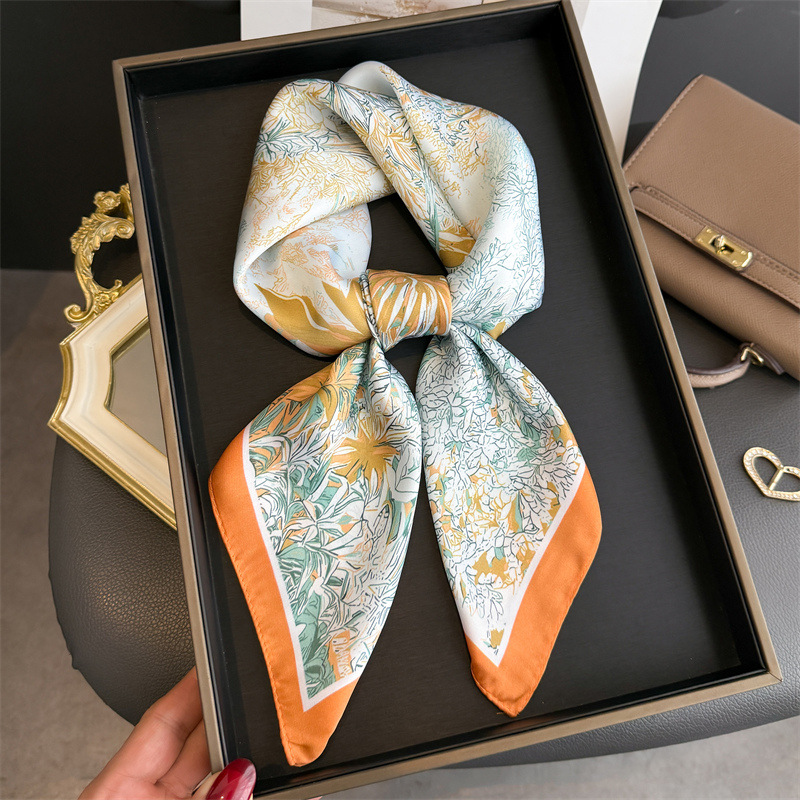 Luxe Design Print Sjaal Voor V - Silk Neck Scarf recensie en prijs