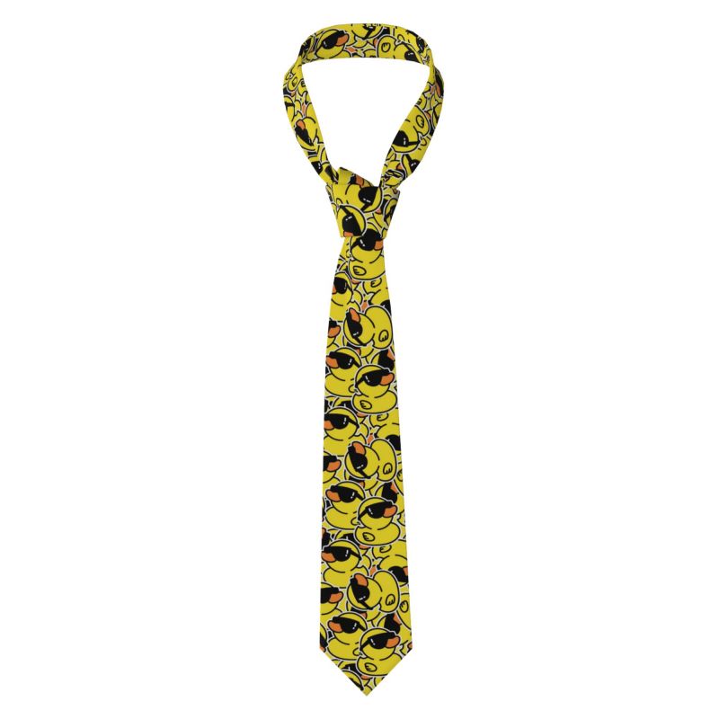 Leuke rubberen eendjes stropda - Skinny Tie Men recensie en prijs