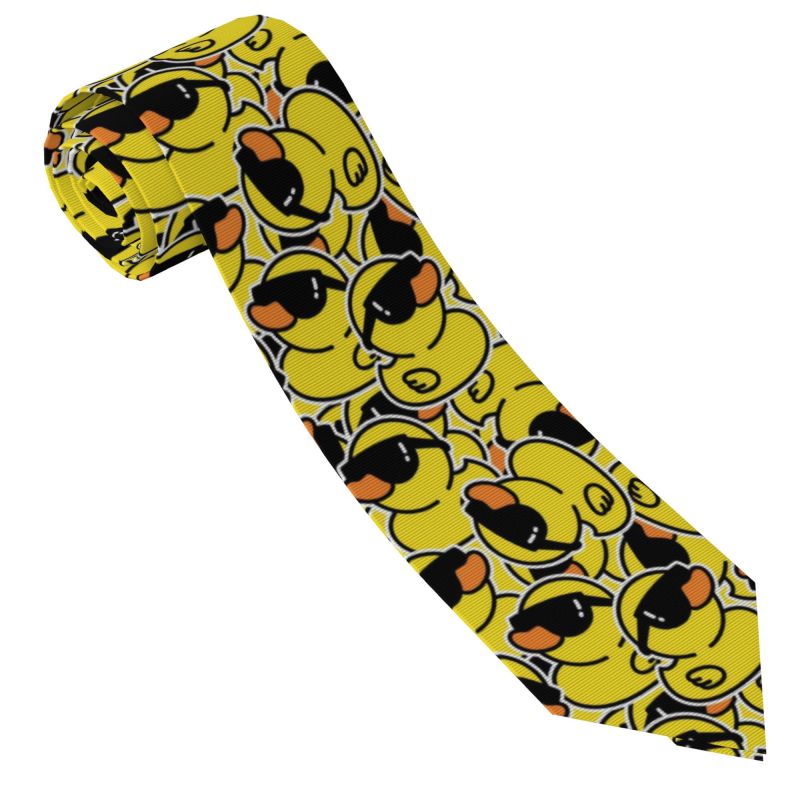Leuke rubberen eendjes stropda - Skinny Tie Men recensie en prijs