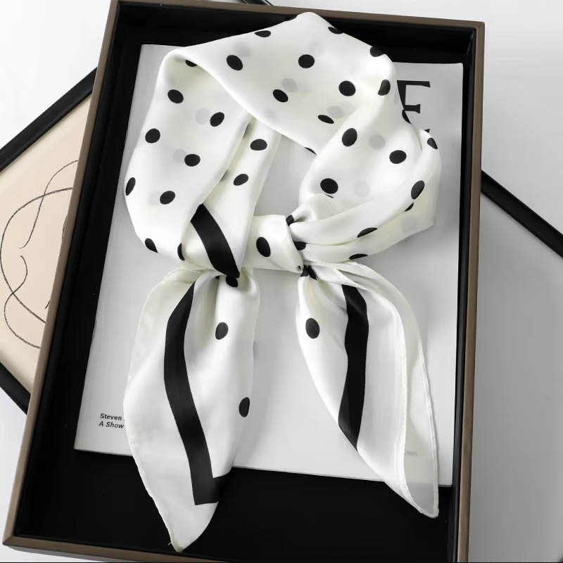 Luxe Dame Haar Dot Sjaal Vrouw - Silk Neck Scarf recensie en prijs