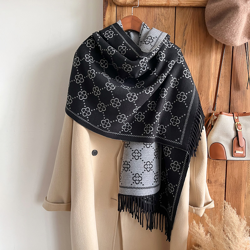 Merken Jacquard Ontwerp Winter - Woven Scarf Blanket recensie en prijs