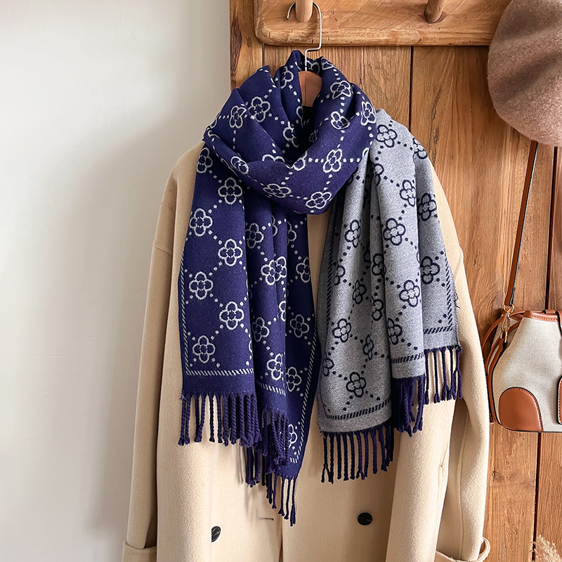 Merken Jacquard Ontwerp Winter - Woven Scarf Blanket recensie en prijs