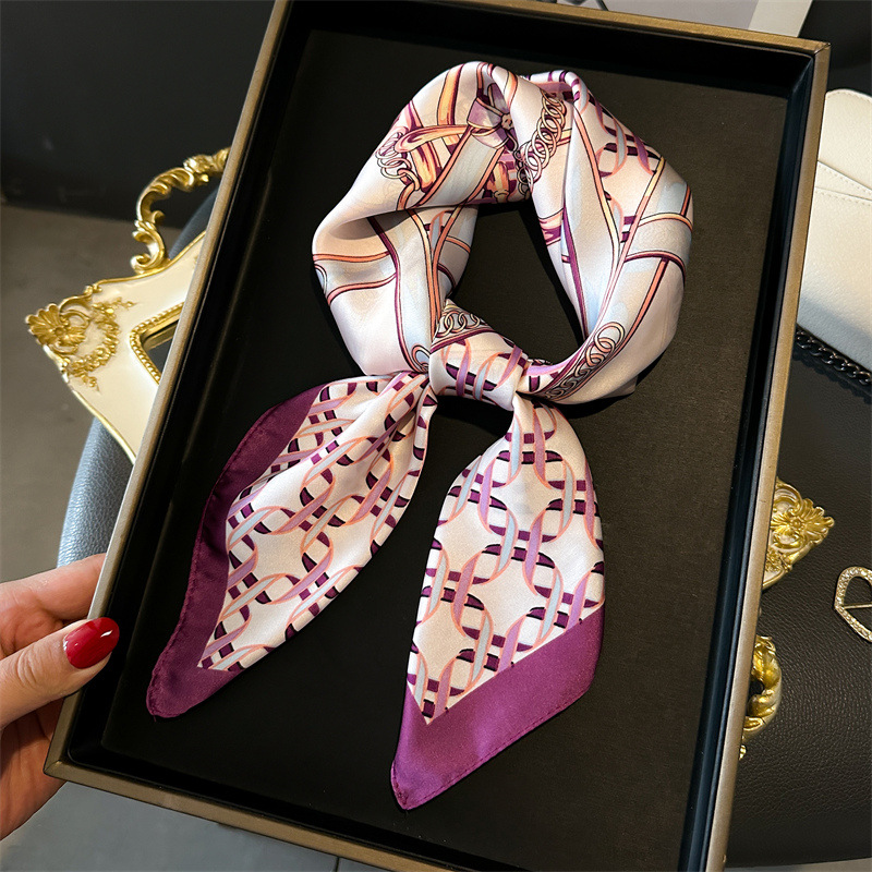 Luxe vrouwelijke vierkante sja - Silk Neck Scarf recensie en prijs